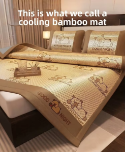 HAOMIAN | Cool Summer Dual-use Bamboo Silk Bed Sheet