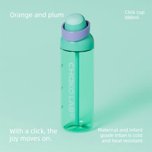 CHAKOLAB | Large Capacity Sports Straw Cup