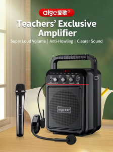 Aige | Teacher Teaching专用 Wireless Microphone Earphone High-Power Speaker