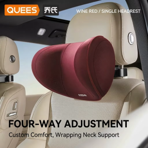 QUEES | Car Pillow Neck and Lumbar Support
