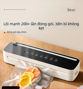 [Phích cắm dẹt] BEAR | Máy Hút Chân Không Bao Bì Thực Phẩm Nhỏ Dùng Tại Nhà