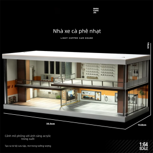 Mô Hình Cảnh Garage 1:64 Cho Mô Hình Xe MINI GT