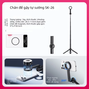 Ulanzi | Chân Đế Tự Sướng Có Nam Châm Tương Thích với iPhone và Android