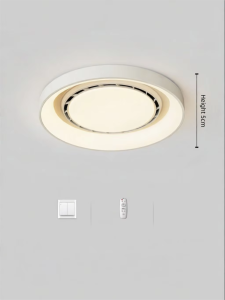 FANZHEN | Silent Full Spectrum Bladeless Ceiling Fan Light