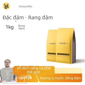 Sinloy Coffee | Cà phê hạt Ý rang siêu đậm vị cà phê than 1kg