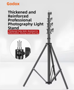 SUBEN | Spring Cushioned Photography Lighting Stand 2.9m