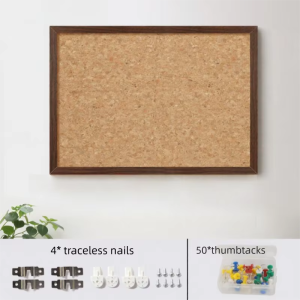 brandland | Photo Display Decorative Magnetic Chalkboard and Cork Board Combination for Hallway Entrance or Living Room