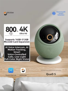 HarmonyOS Connect | Smart 360-Degree Pet Monitoring AI Camera Wireless High-Definition