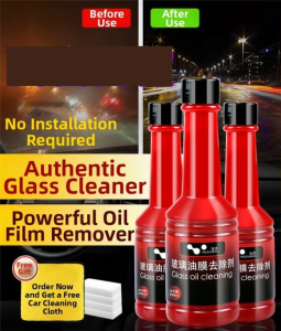 HELLOLEIBOO | Oil Film Removal & Cleaning Agent for Car Windshield
