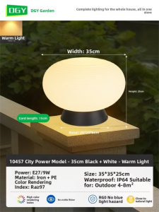 DGY | Solar Waterproof Pillar Light