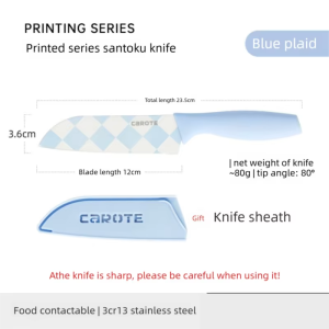 CAROTE | Womens Kitchen Knife Stainless Steel