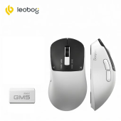 LEOBOG GM5Ultra Chuột Chơi Game Không Dây Siêu Nhẹ Thiết Kế Hợp Thức Cảm Biến Chính Xác Cao 3 Chế Độ Kết Nối Bluetooth 2.4G USB Dành Cho Văn Phòng và Game