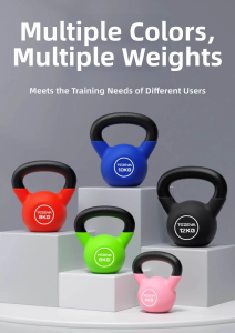 TEZEWA | Home Fitness Cast Iron Kettlebell 2-20KG