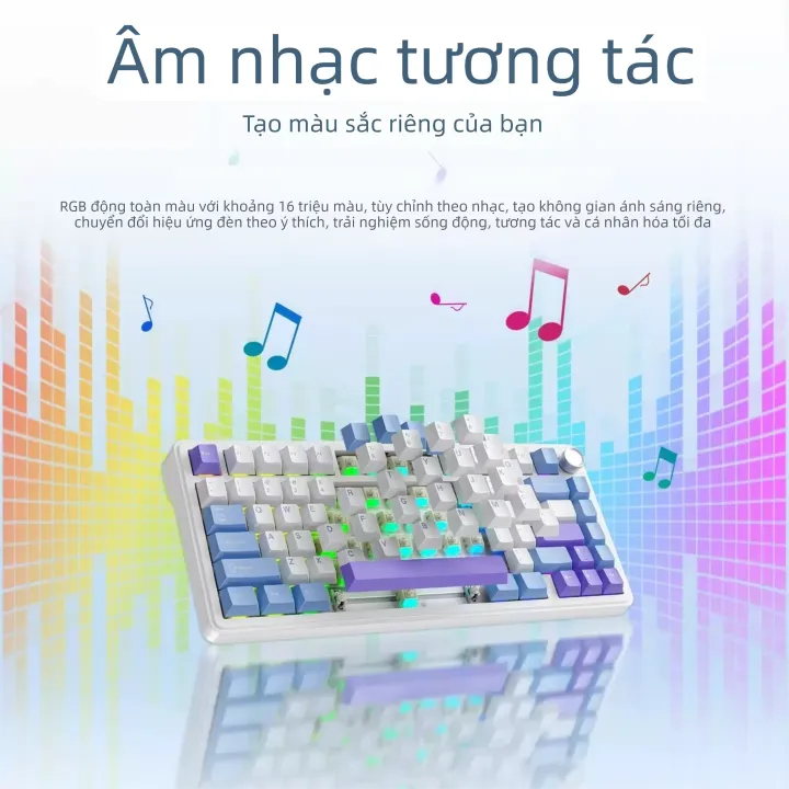 XINMENG | Bàn Phím Cơ Không Dây Bluetooth Đa Chế Độ Dành Cho Gaming và Văn Phòng | BigBuy360 - bigbuy360.vn XINMENG | Bàn Phím Cơ Không Dây Bluetooth Đa Chế Độ Dành Cho Gaming và Văn Phòng | BigBuy360 - bigbuy360.vn