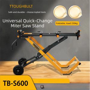 TOUGHBUILT | Quick Assembly Heavy Duty Universal Miter Saw Stand