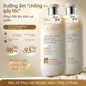 VETES | Dầu Xả Dưỡng Ẩm Cho Tóc Khô Và Hư Tổn Với Hương Thơm Dài Lâu