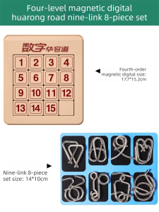 XIAOWANDOU | Student Competition Stress Relief Educational Puzzle Toys 2 to 8 Stages