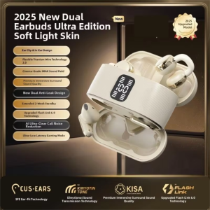 ROEL-PLAY | In-ear Clipping Wireless Long Battery Life Noise Reduction Bluetooth Earphones