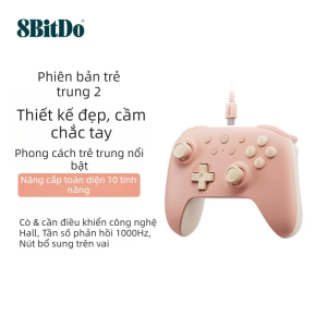8BitDo | Tay cầm 8BitDo Orion Youth Edition (Bản Trẻ) - Kết nối Wireless 2.4G/Có Dây cho PC Android Steam