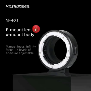 VILTROX | Lens Adapter for G/AI Mount to X Mount Manual Focus Aperture Control
