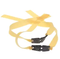 2 Pcs Elastic Rubber Band Flat