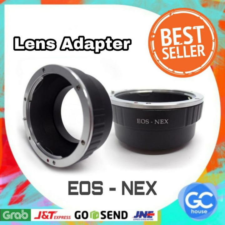 EOS NEX Lens ADAPTER Lensa Canon EFS EF ke Body SONY E Mount