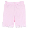 Kids Girls Short Pants Underwear Lace Safety Shorts Ice Silky Cotton Summer  3-15 Years Cool Panties Solid