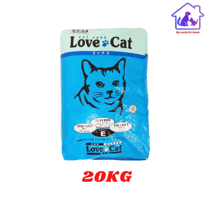 Love Cat Dry Cat Food 20kg Lazada