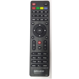 (Local Shop) Draco Digital TV Box Remote Control Lazada