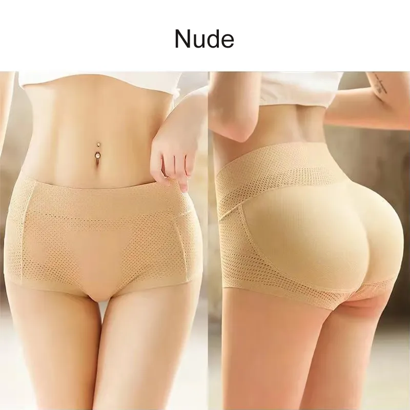 FAKE ASS Women Push Up Butt Lifter Padded Panties Hip Enhancer