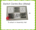 LSE SWITCH CENTER BOX - 6S AND 8S (METAL). 