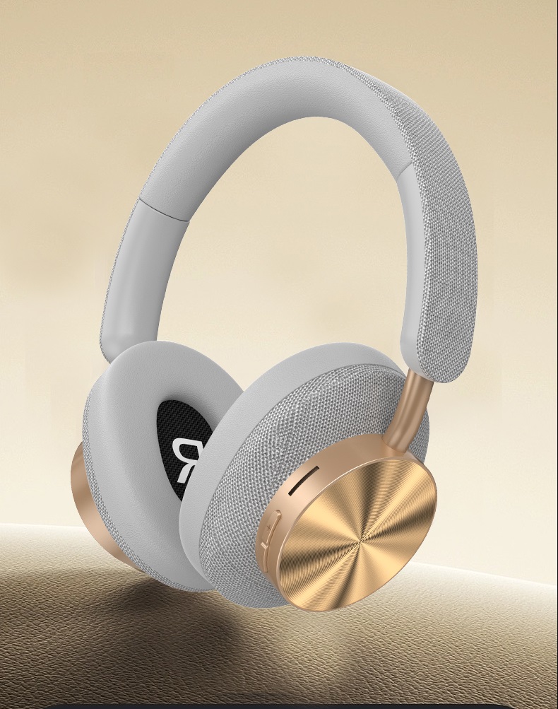 TEISCHE ND062 Auriculares inalámbricos de Bluetooth Cascos auriculares de diadema supraaurales wireless over ear Cascos auricular bluetooth de diadema con cancelación de ruido Cascos de sonido estéreo y bajo potente con duración 40H y 3 niveles de ajuste - 1