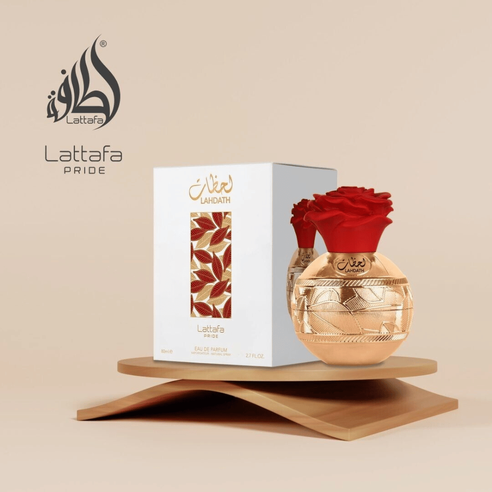 Lahdath de Lattafa 80ml | Perfume Árabe Sofisticado – Poder Misterioso para Momentos Inolvidables - 1