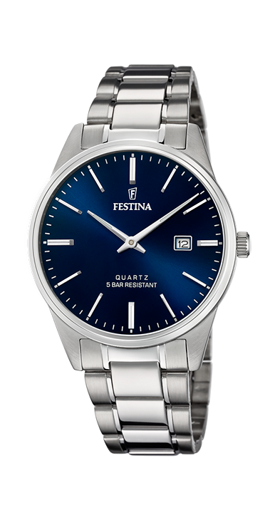 RELOJ FESTINA F20511/3 CLASSICS DE HOMBRE EN ACERO ESFERA AZUL - 1