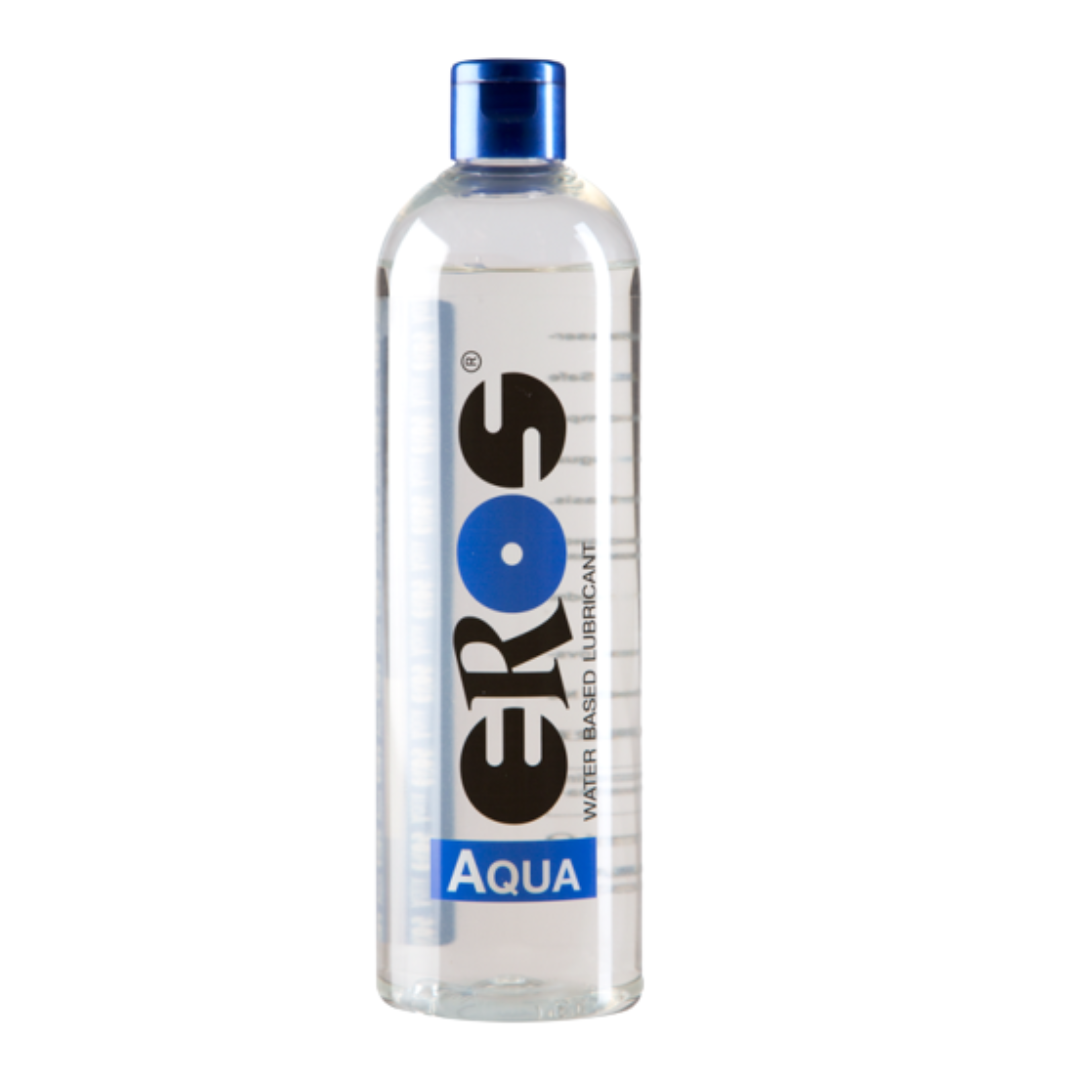 Lubricante Sexual Íntimo Médico EROS Aqua a Base de Agua – Hidratante, Sin Olor, Compatible con Preservativos – 250ml - 1