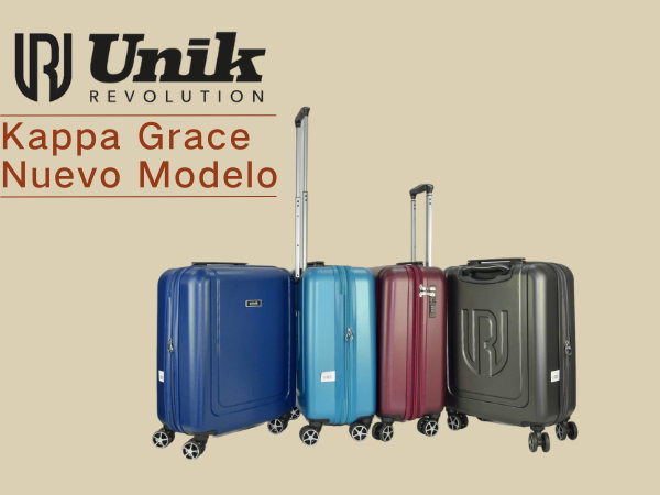 Maleta Grande Kappa-Grace – ABS Ecológico 70% Reciclado, 4 Ruedas Dobles Silenciosas, Cerradura de Combinación, Carro Telescópico de Aluminio, Expandible (25% más capacidad) – Ideal para Viajes Largos Burgundy - 1