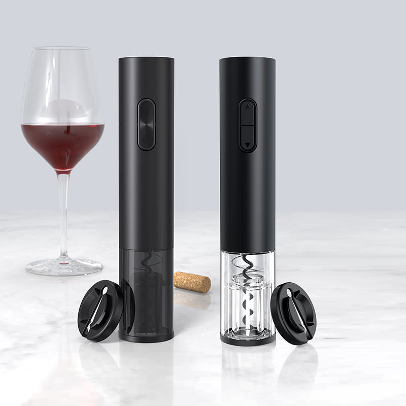 Kit Eléctrico para Abrir Botellas de Vino Kolitong (Caja Regalo Elegante) | Abridor Un Toque + 6 Piezas de Utensilios de Vino | Base Portátil · Inoxidable Profesional · Ideal para Hogar y Fiestas KB1-602102 - 1