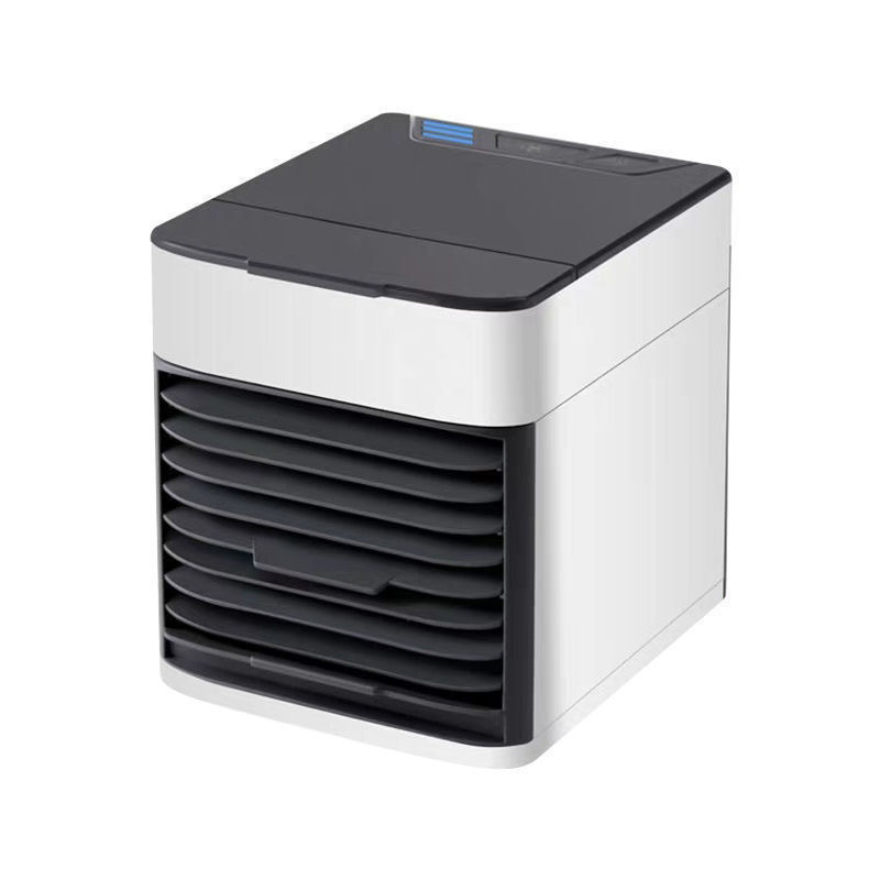 Aire acondicionado portátil | Aire acondicionado evaporativo de 4 velocidades, silencioso y potente | Mini enfriador de aire con enchufe USB | Dormitorio u oficina de bajo consumo energético A+ - 1