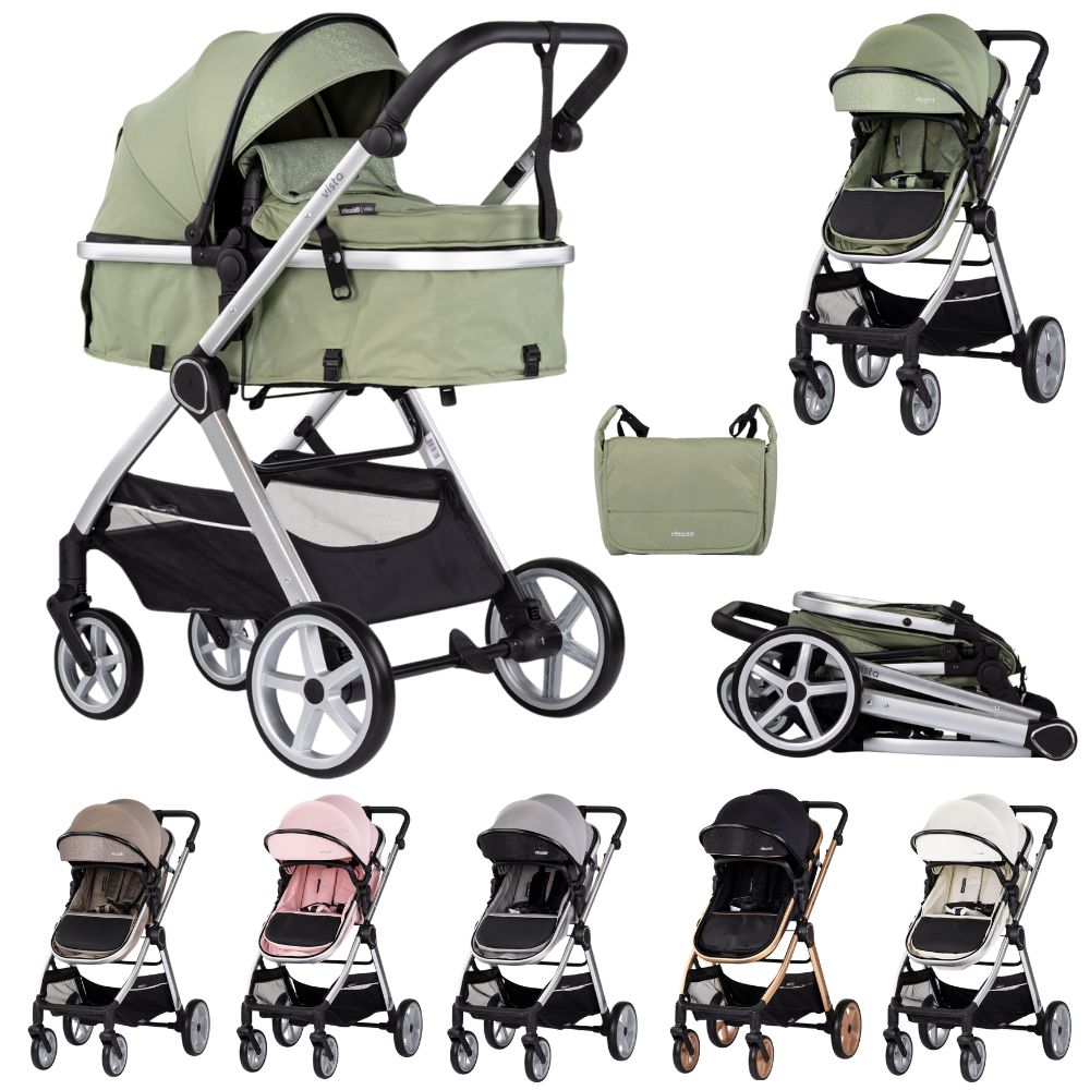 CHIPOLINO Carrito de bebé duo convertible VISTA de Chipolino hasta 22 kg - 1