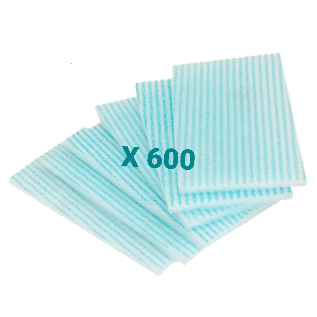 Esponjas desechables 600 UNIDADES jabonosas para niños y adultos, hidratantes, suaves - Jalsosa - 1
