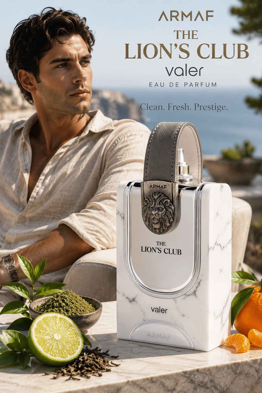 Armaf The Lion’s Club Valer EDP 100ml · Amaderado fresco · limpio y versátil — oferta en Miravia