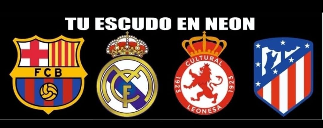 Regalos Madrid Neon Cualquier Equipo Futbol Real - y Neón Personalizado Adorno de pared Niños Adultos led letras decorativas habitacion Madrid letrero luminoso luz cumpleaños (R.MADRID) Dimensiones del producto 	‎40 x 30cm - 1
