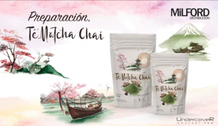 Té Matcha Chai origen 100% Japón UNDERCOVER . Té Matcha Japonés, provincia Kagoshima Premium en Polvo – Original de Japón. - 1