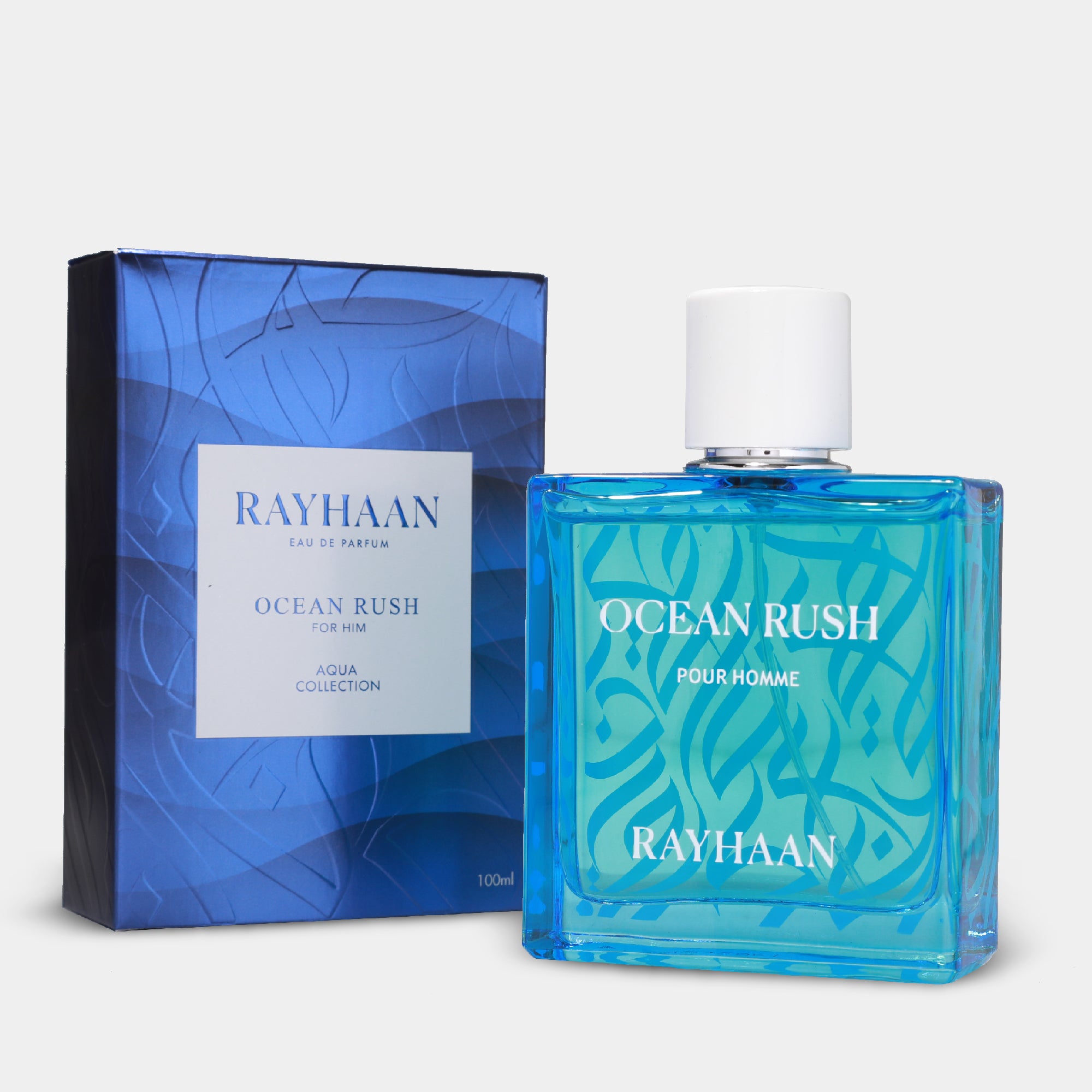 Rayhaan Ocean Rush 100 ml – Eau de Parfum Masculino | Frescura Marina, Energía y Poder — oferta en Miravia