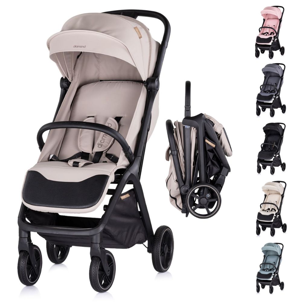 CHIPOLINO Silla de paseo DIAMOND de Chipolino con plegado automático hasta 22 kg - 1