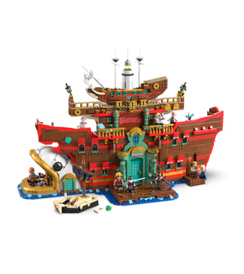 LEGO® ONE PIECE Restaurante Flotante Baratie Regalo Para Fans del Anime y la Serie de Acción Real de Netflix, Modelo en Kit Para Hombres y Mujeres, Aventura en Barco Pirata 75640 - 1