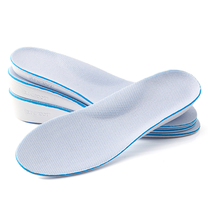Plantillas para aumentar la altura de 1,5/2,5/3,5 cm para hombres y mujeres, con espuma viscoelástica y soporte para el arco, almohadillas para zapatos, talla 35-46 - 1