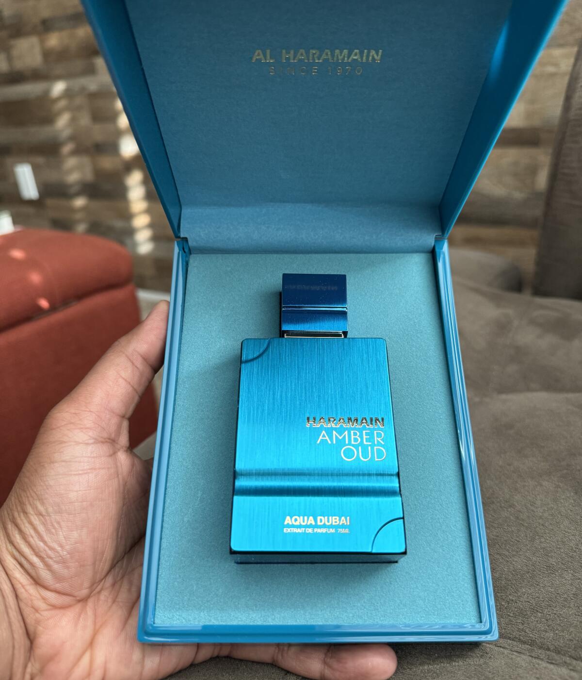 Al Haramain Amber Oud Aqua Dubai Extrait De Parfum Unisex 75 y 100 ml - 1