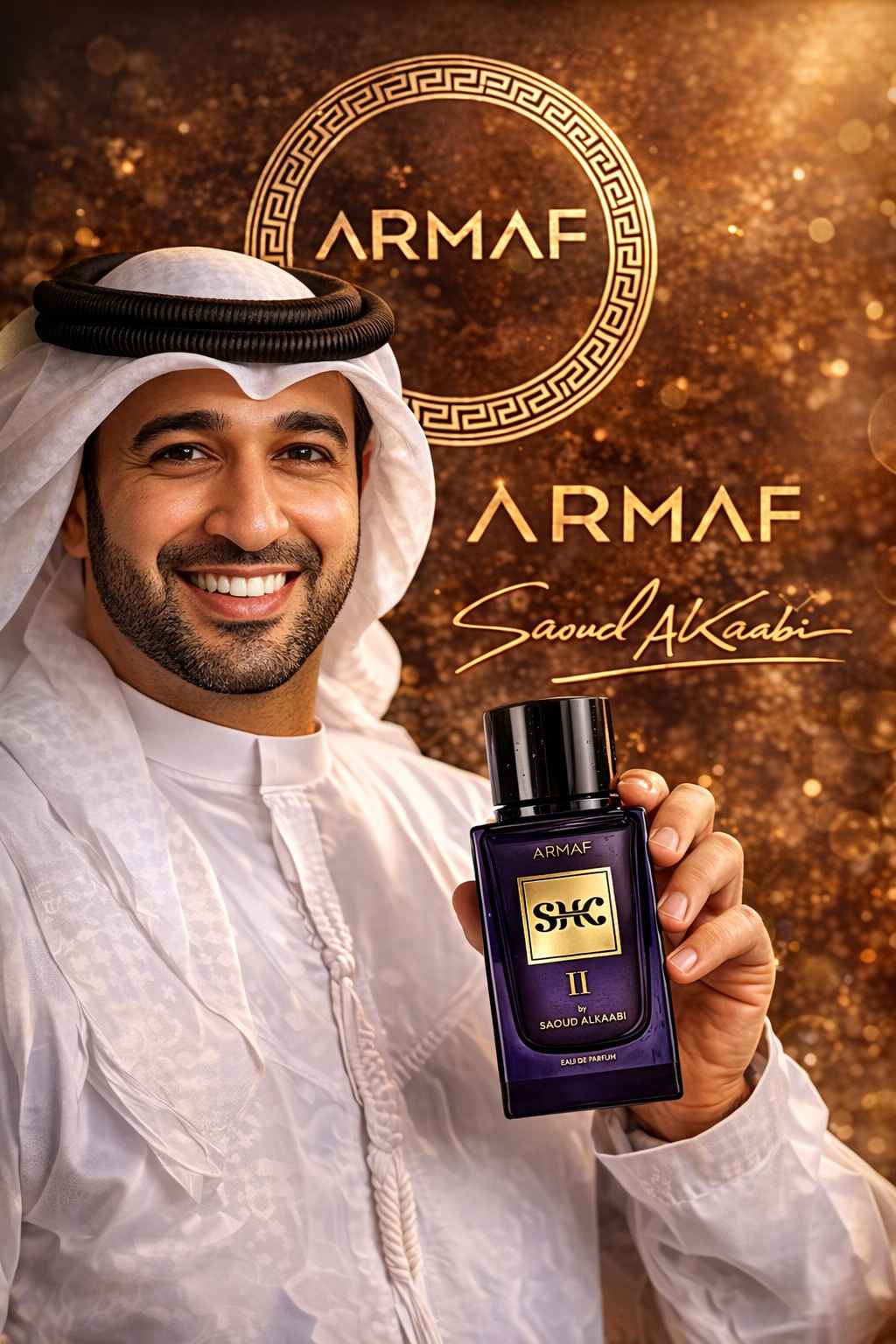 SHK II Armaf by Saoud AlKaabi Eau de Parfum 100 ml · rosa gourmand con oud, caramelo y cuero — oferta en Miravia