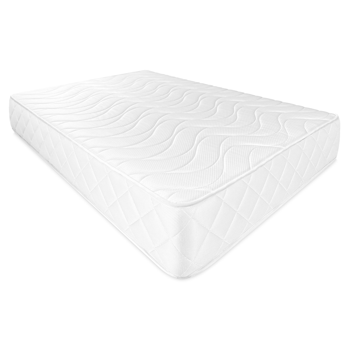 Colchón Viscoelástico Jade - Calidad Alta - Firmeza media alta - Altura 30 cm (+- 2cm) - Reversible Invierno/Verano - Transpirable  - Color Blanco - Fabricado en España - Somnia Descanso - 1